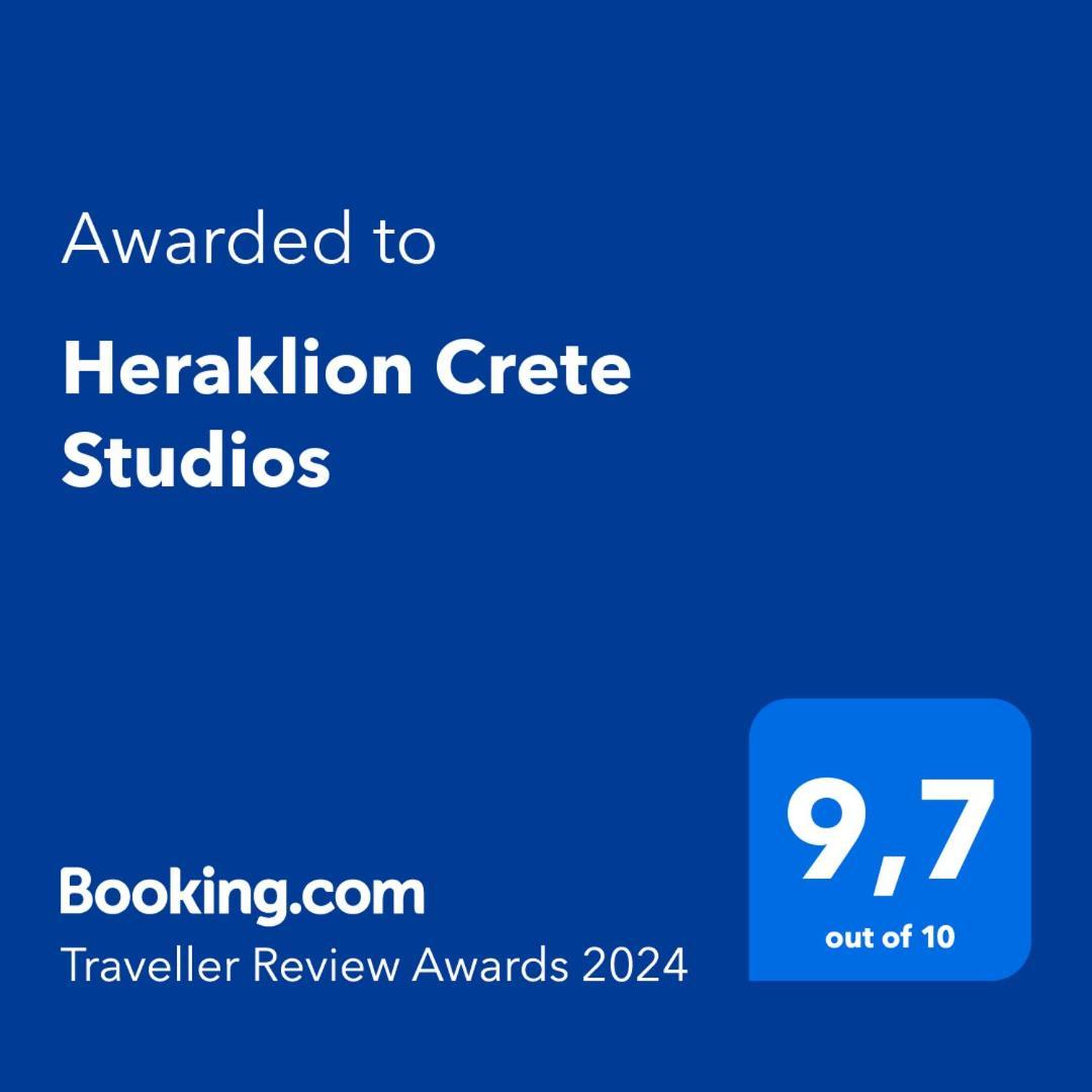 Heraklion Crete Studios Bagian luar foto